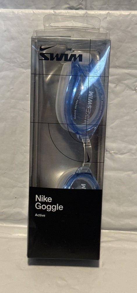 Nike Swim Goggle Active OS Blue NEW