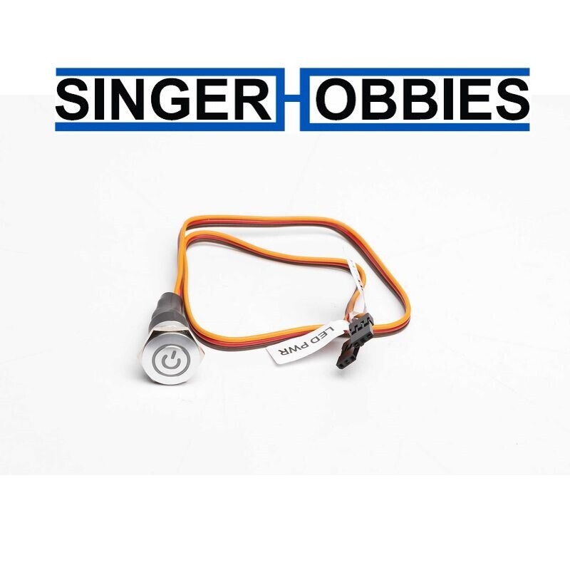 Spektrum SPM9150 PowerSafe Push Button Soft Switch with LED HH