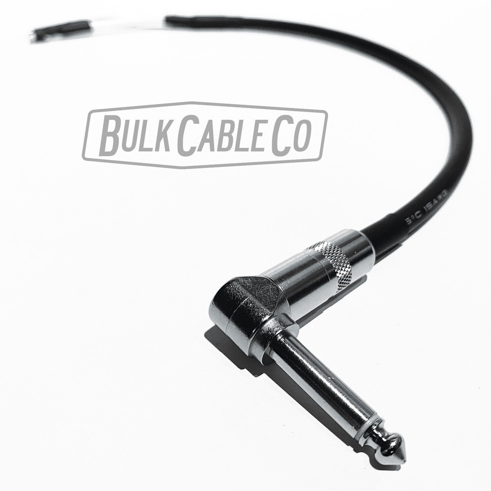12" - Mogami 3082 Combo Amp Speaker Cable - Switchcraft Right Angle / Spade