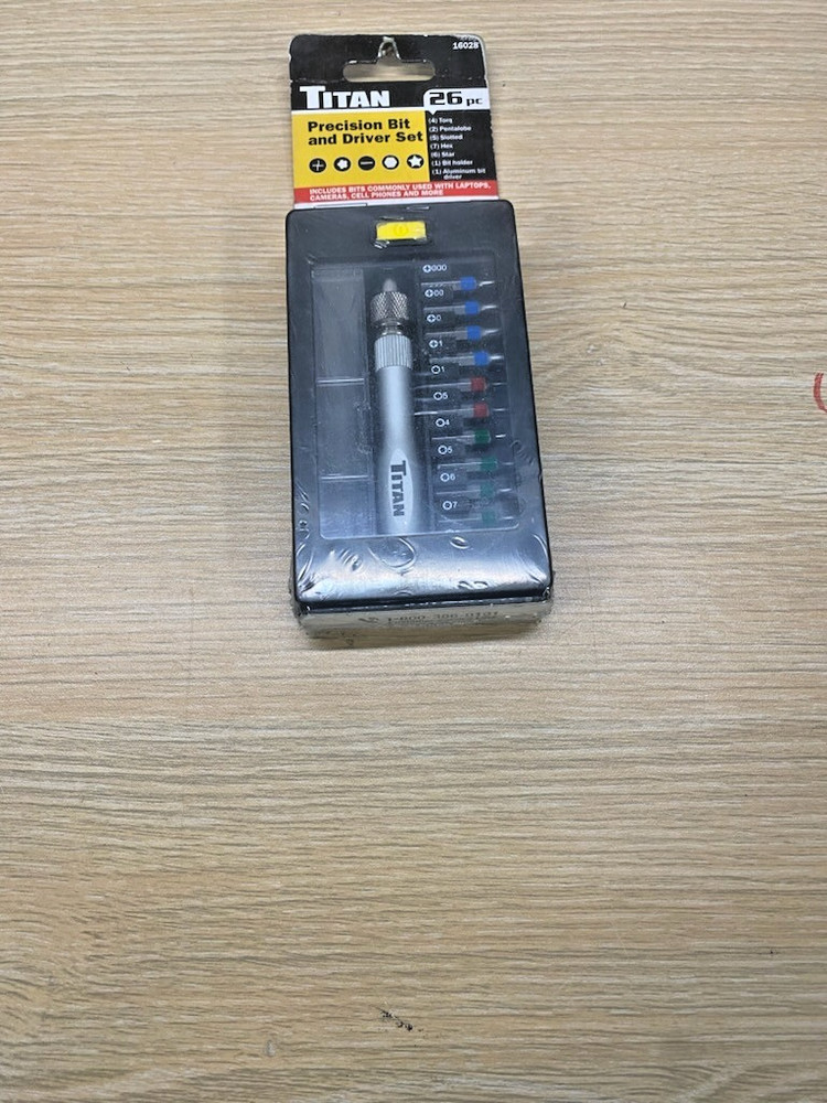 Titan 16028 26Pc. Precision Bit And Driver Set