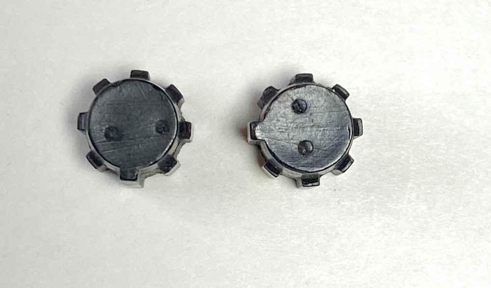 Original EICO Volt Meter Set of Knobs