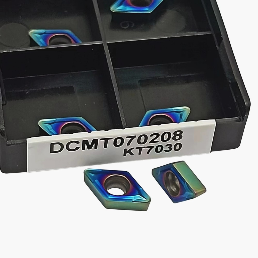 High Hardness Carbide Inserts Internal Turning Tools Nano Blue DCMT 331 22.51