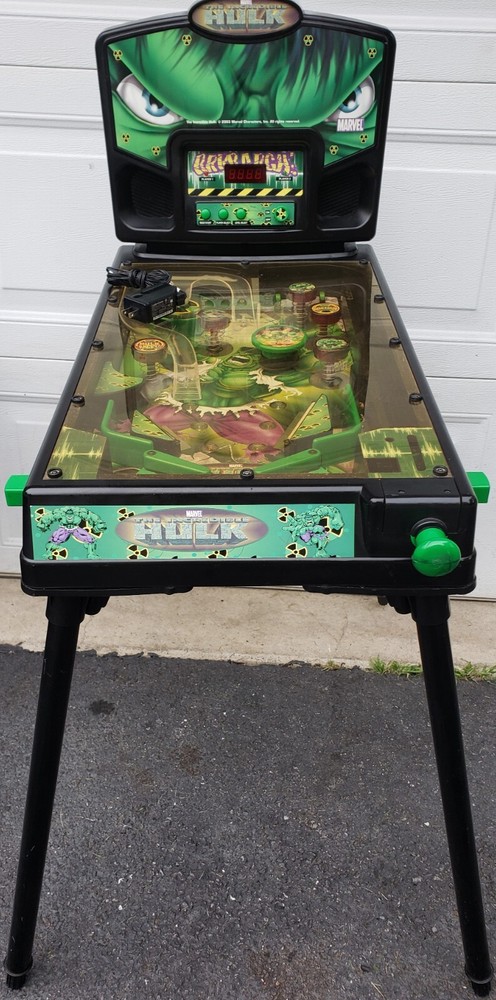 2003 incredible hulk marvel pinball machine