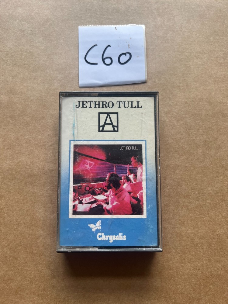 Jethro Tull Chrysalis Cassette Tape