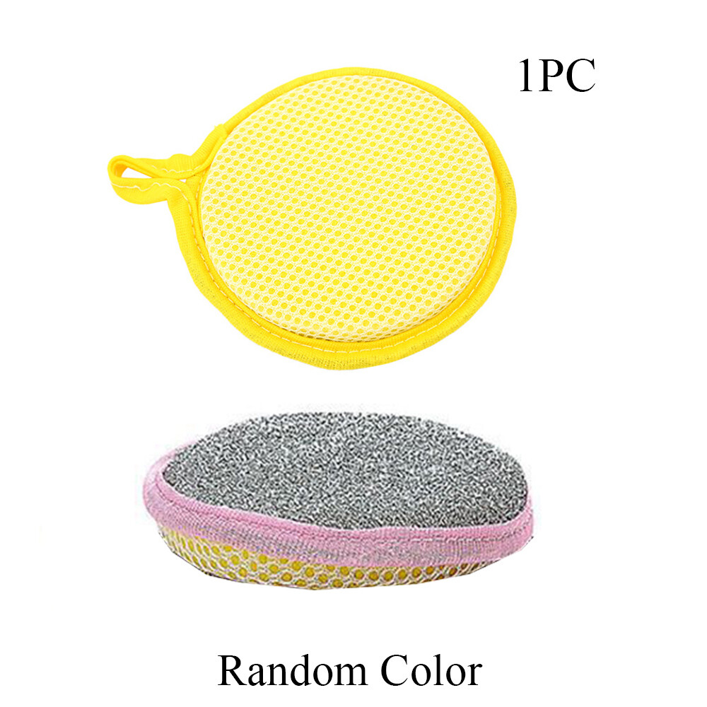 Double Sided Dishwashing Sponge Cleaning Tool Kitchen Tool Double-sided η а