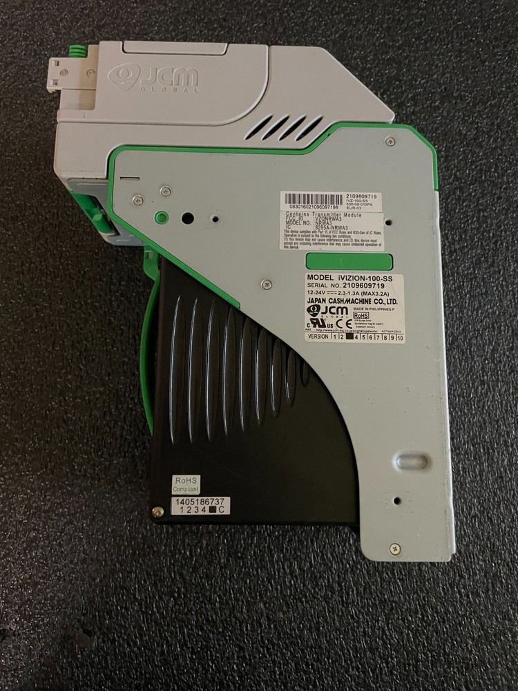 JCM ivsion 100-ss BV assembly