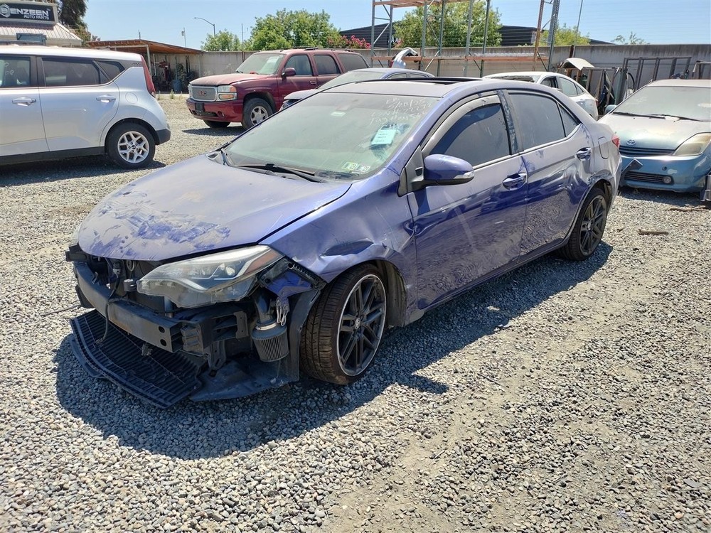 LEFT REAR DOOR WINDOW REGULATOR OEM 2017 TOYOTA COROLLA