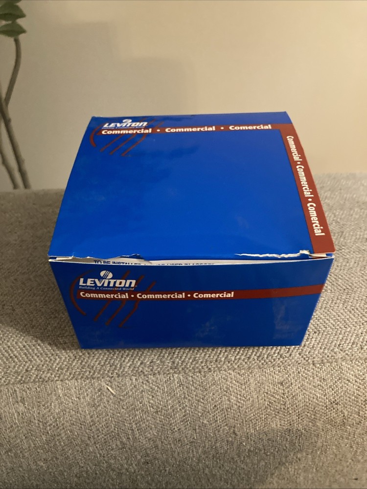 Leviton OSC05-U0W Ultrasonic Ceiling Occupancy Sensor White 500 Sq. Ft. Coverage