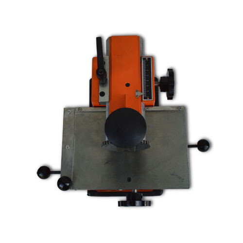 Semi-Automatic Sheet Embosser Label Marking Machine with 4mm Letter Wheel