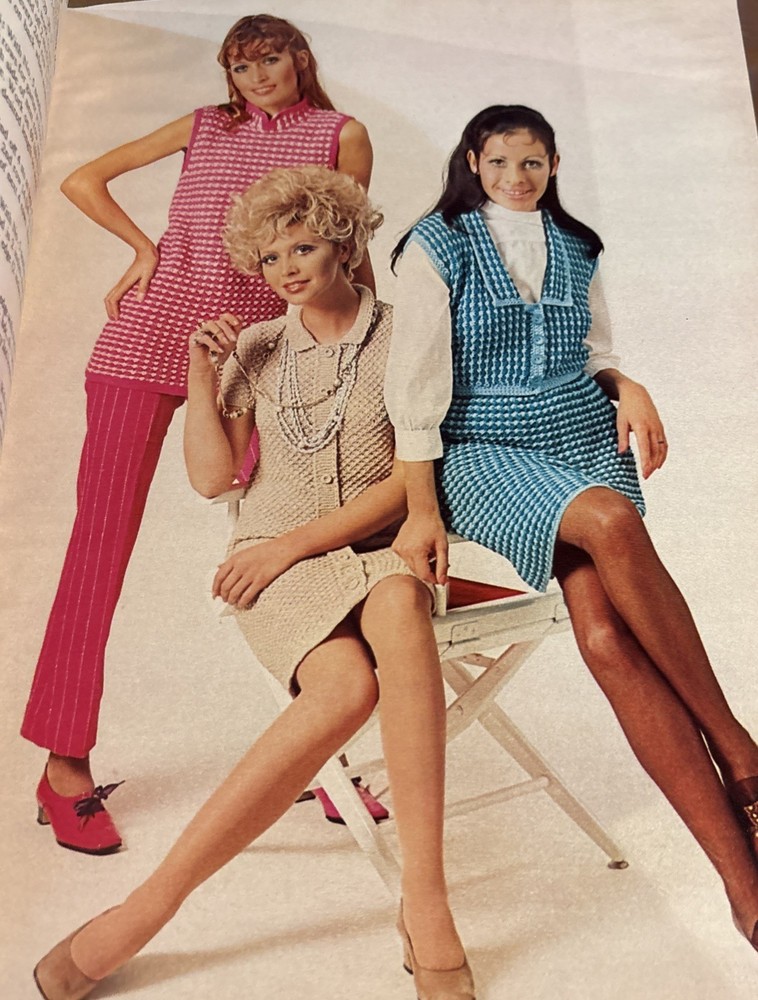 Spinnerin Knitting Patterns Women’s 1969