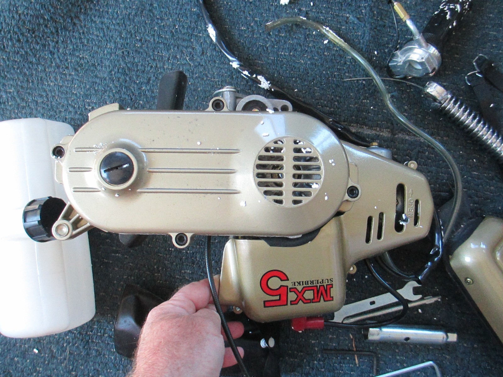 Vintage MX-5 MX5 Superbike Super Bike Bicycle Motor Model Bike 1993 BSMT