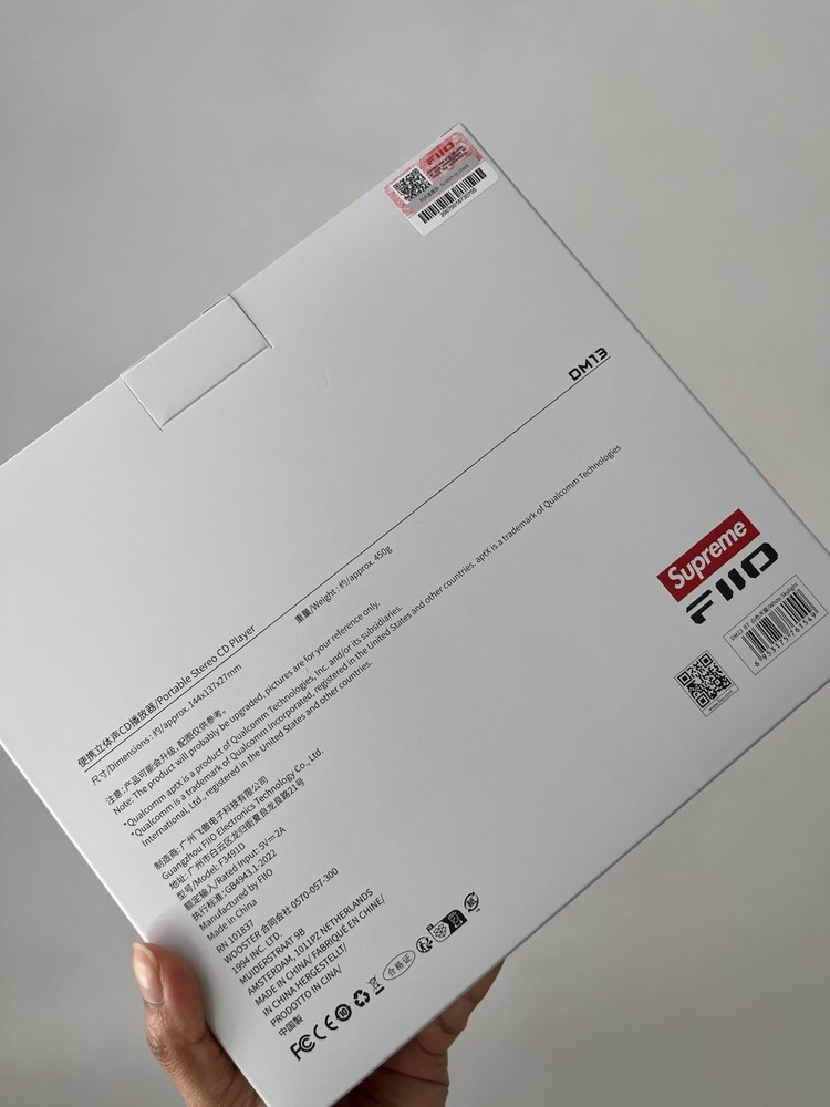 Supreme®/Fiio DM13 CD Player