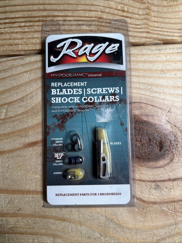 Rage Hypodermic Universal Standard And Deep Six     B