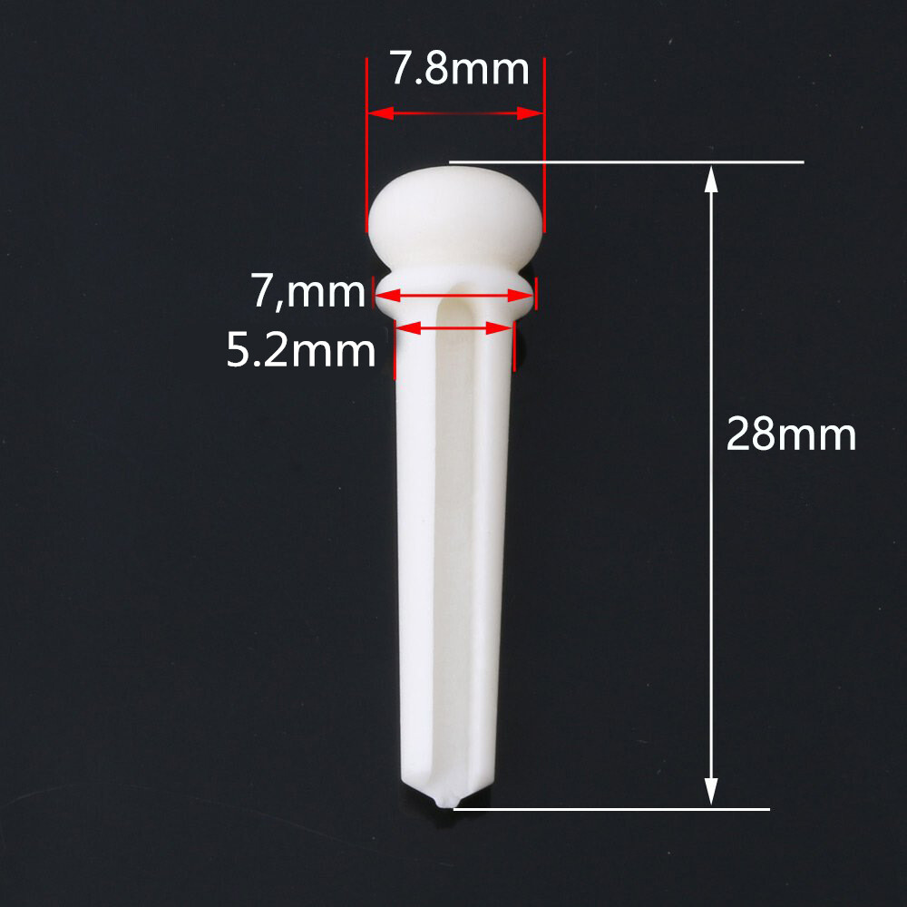 30x Guitar Bone Pin String Peg Abalone shell Dot luthier bridge saddle nut H03