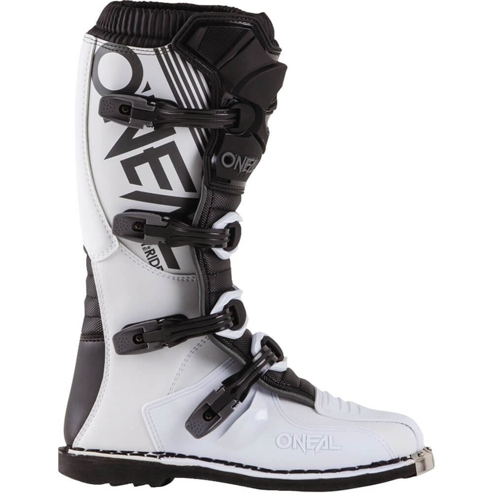 O'Neal Racing Element Boots - White/Black, All Sizes