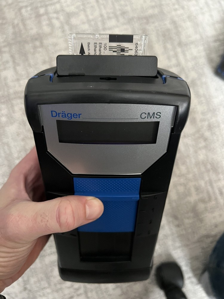 Dräger CMS Analyzer Chip Measurement System Gas Detector + CMS Analyzer