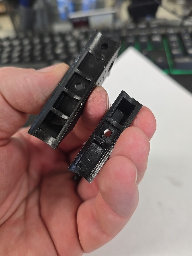 BPI/CVA Eclipse Magnum Break Action Muzzleloader Rifle Front Rear Sight Set