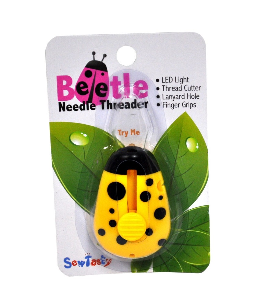 Needle Beetle Needle Threader LED Yellow N4236