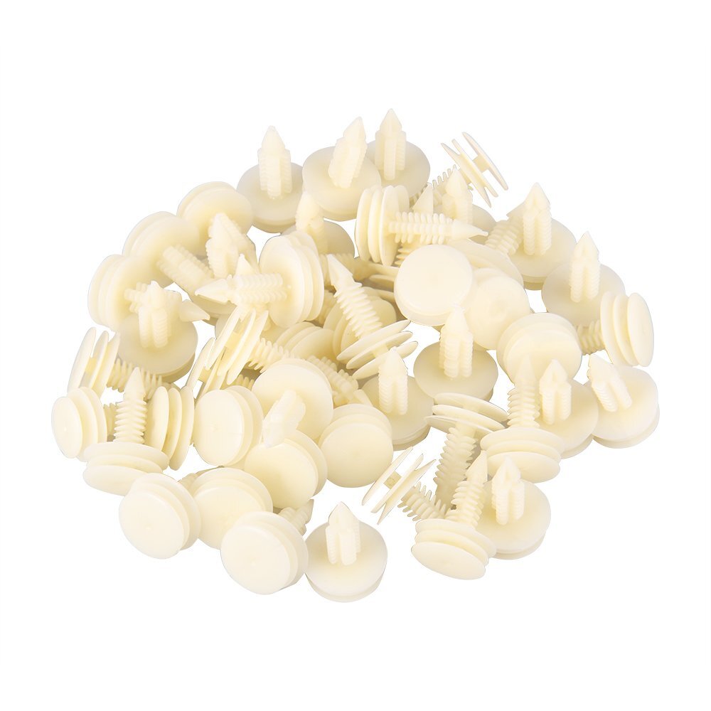 50PCS Front Door Trim Panel Retainer Car Fasteners Clips For GM Chevy Buick GMC