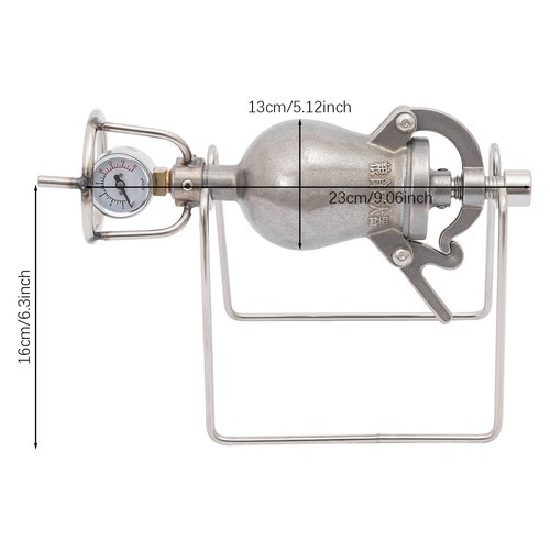 Retro Mini Hand Popcorn Maker Freestanding Popcorn Maker Manual Pop Corn Maker