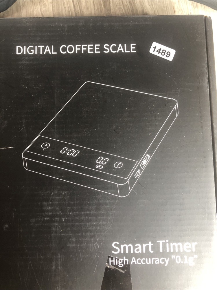 Electronic Coffee Scale W/Smart Timer NEW!!