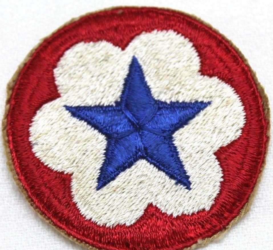 WWII US Army service forces patch each P9910