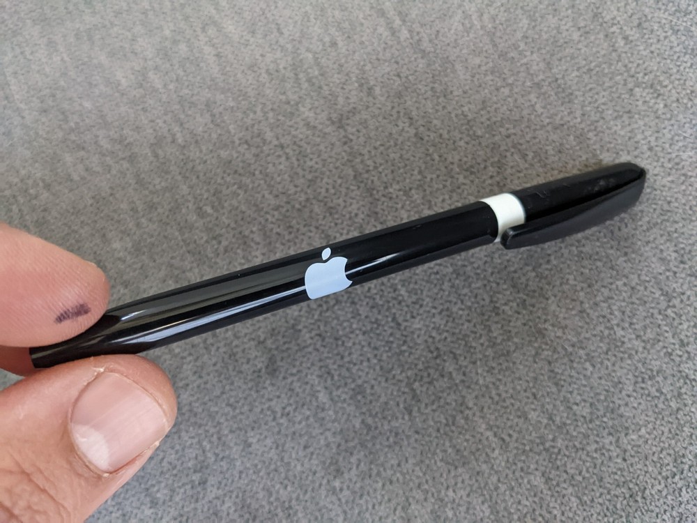 Apple Computer Logo Apple Education Pen - NEW (Black) BIC Ballpoint