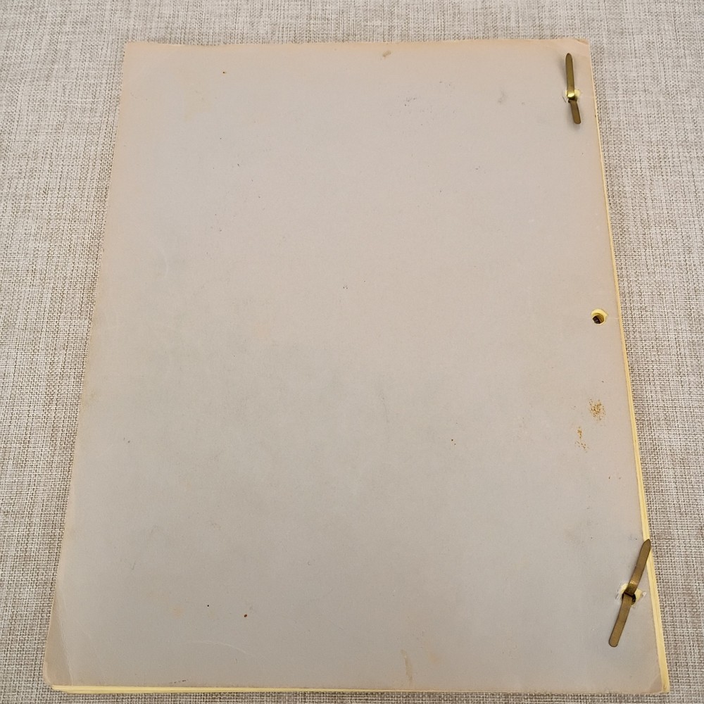 Mission: Impossible 1971 TV Show Original Script "Blues" Revised Final Draft