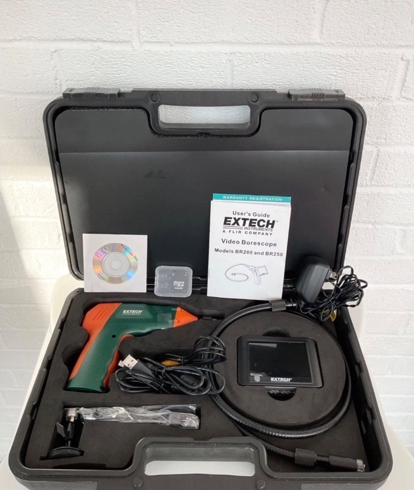 Extech Video Borescope/Wireless Inspection camera BR200 Works