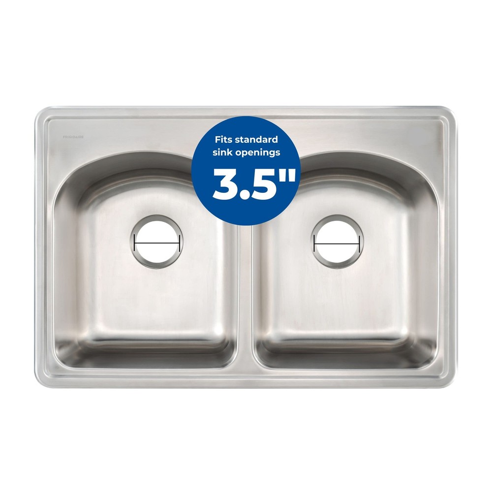 3.5"Sink Drain Assembly with Twist Lock Basket Strainer Solid Brass Polished