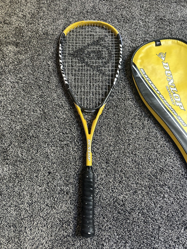 Dunlop Squash Racket BlackMax Graphite 500 Case