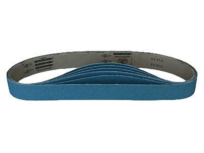 Sanding Belts 2 X 42 Zirconia Cloth Sander Belts, 6 Pack (80 Grit)