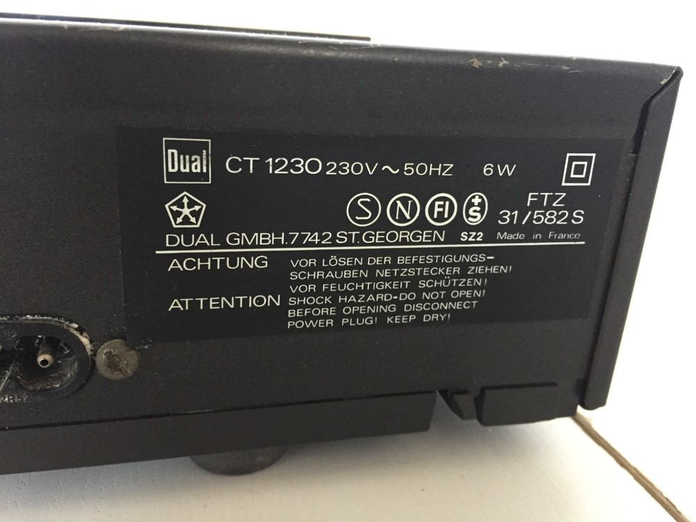 Dual CT 1230 HiFi Tuner