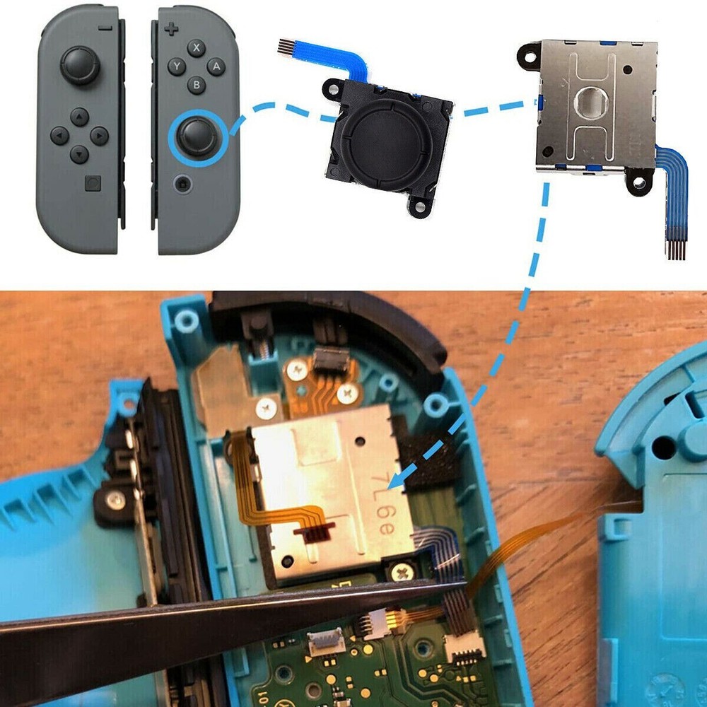 Nintendo Switch NS OLED Lite Joy Con Analog Joystick Stick Rocker Replacement