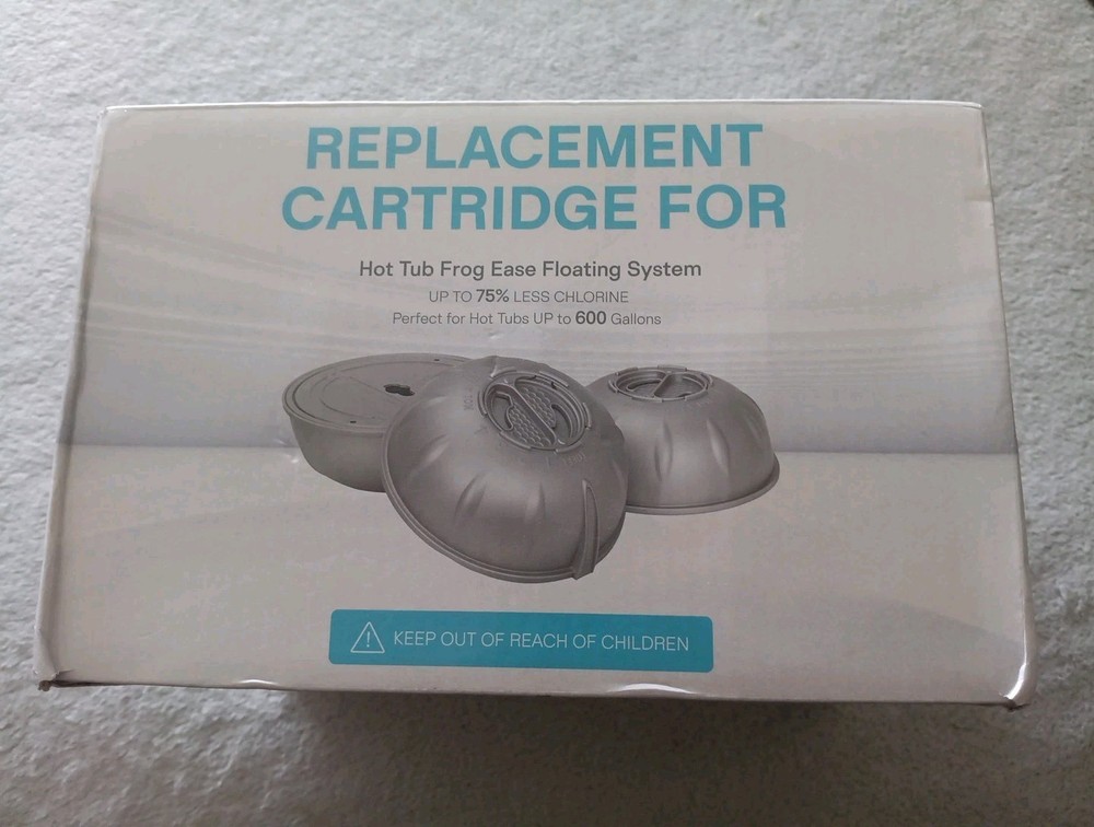 Hot Tub Cartridge Replacement for use with Frog Ease Floating System 4 Pack