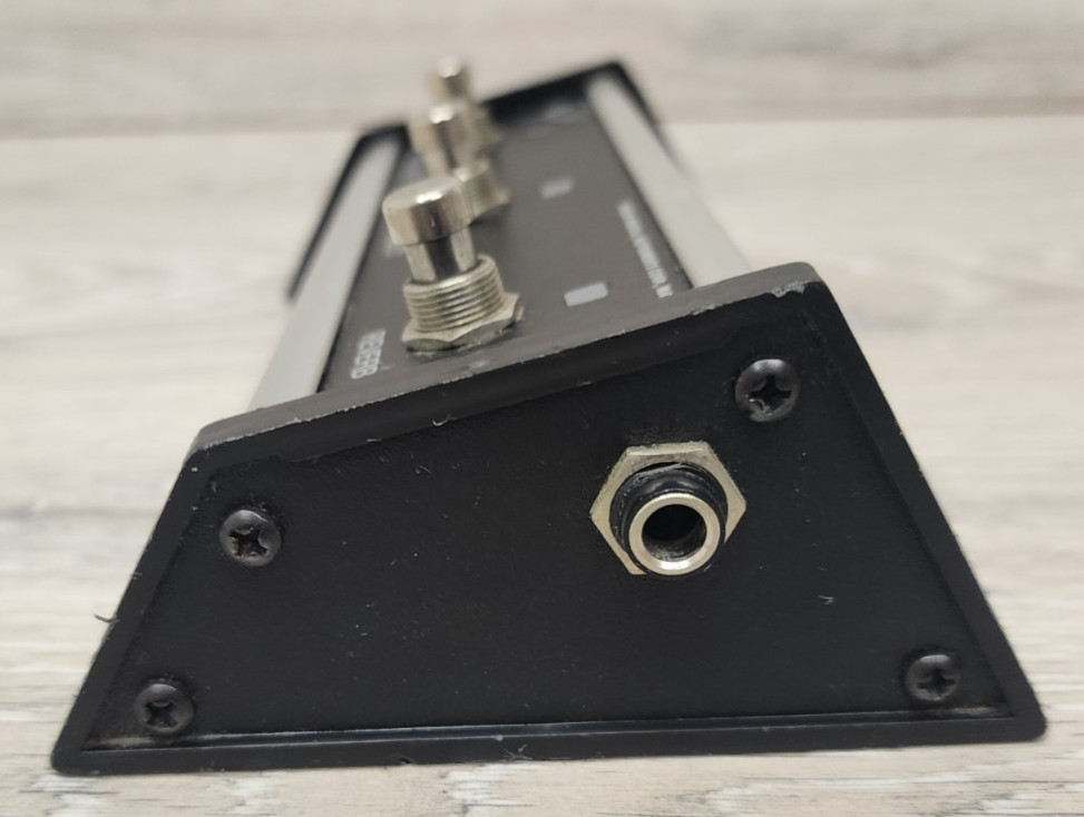 Fender 3 Button Footswitch Foot Switch Channel Gain Select Reverb Setting Tested