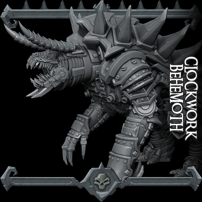 CLOCKWORK BEHEMOTH - Miniature -  All Sizes | Dungeons and Dragons | Pathfinder