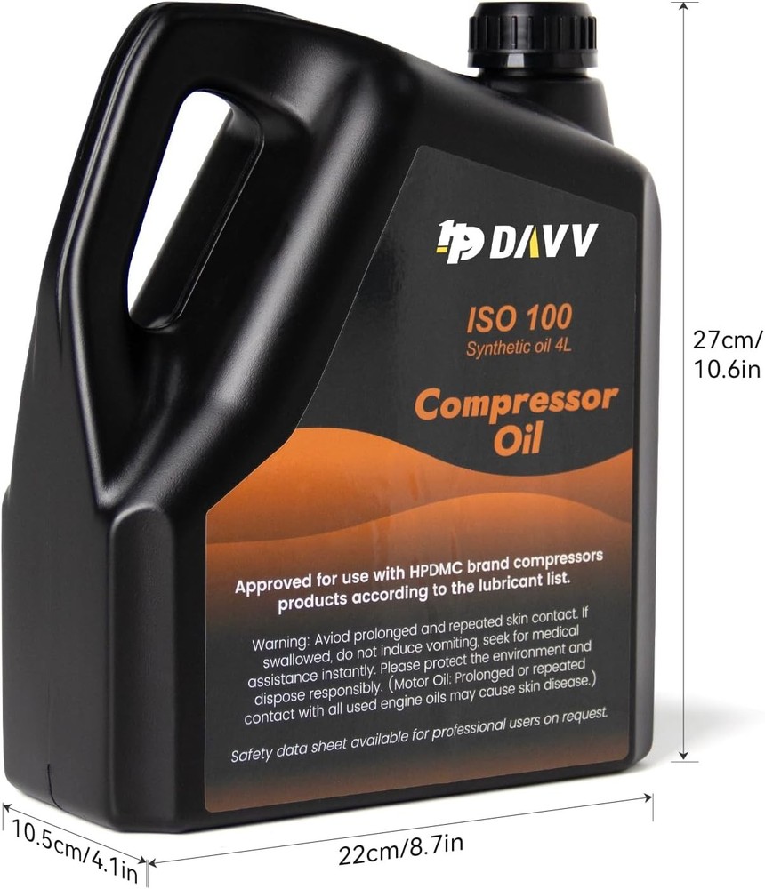 4 Liter Synthetic Air Compressor Oil Compressor Replacement Part