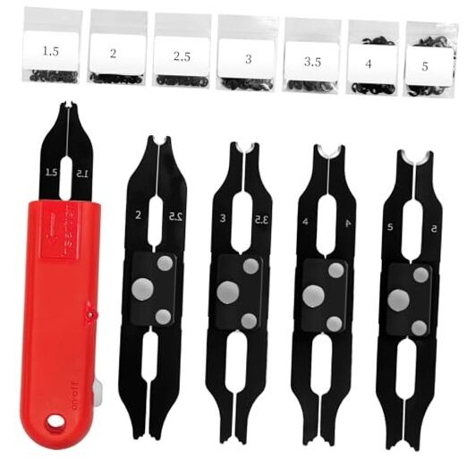 E Clips Assortment Kit with Removal and Installation E Clip Tool - E Clips
