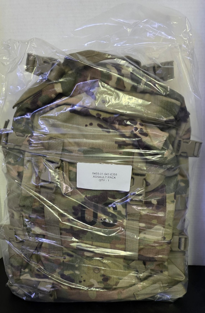 USGI Multicam OCP MOLLE Assault Pack - 3 Day Assault Backpack Sealed