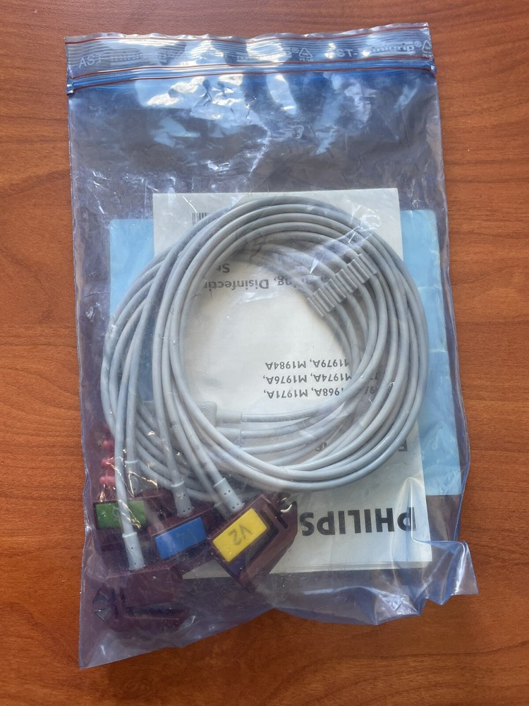 Philips M1976A 5 Lead wire ECG Cable