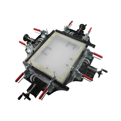 4 Color 4 Station Full Set Screen Printing Kit Screen Printer & Materials Kit