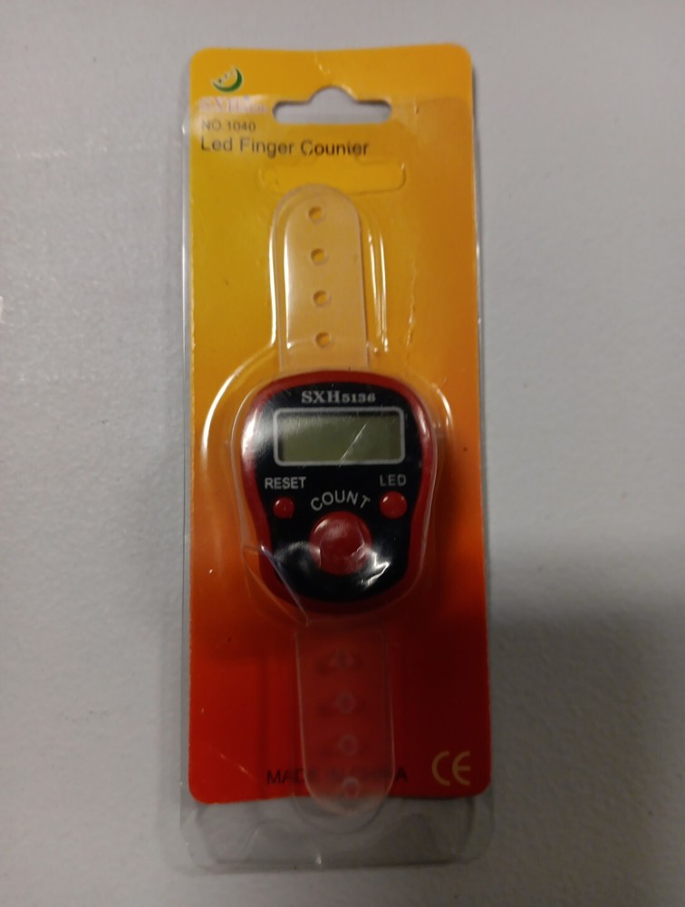 LED Digital Electronic Finger Tally Counter