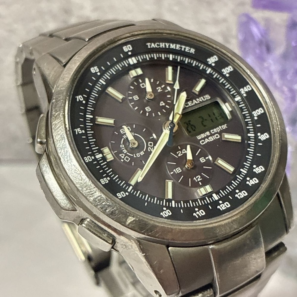 [Rare] CASIO Oceanus First Generation OCW-500TDJ Solar