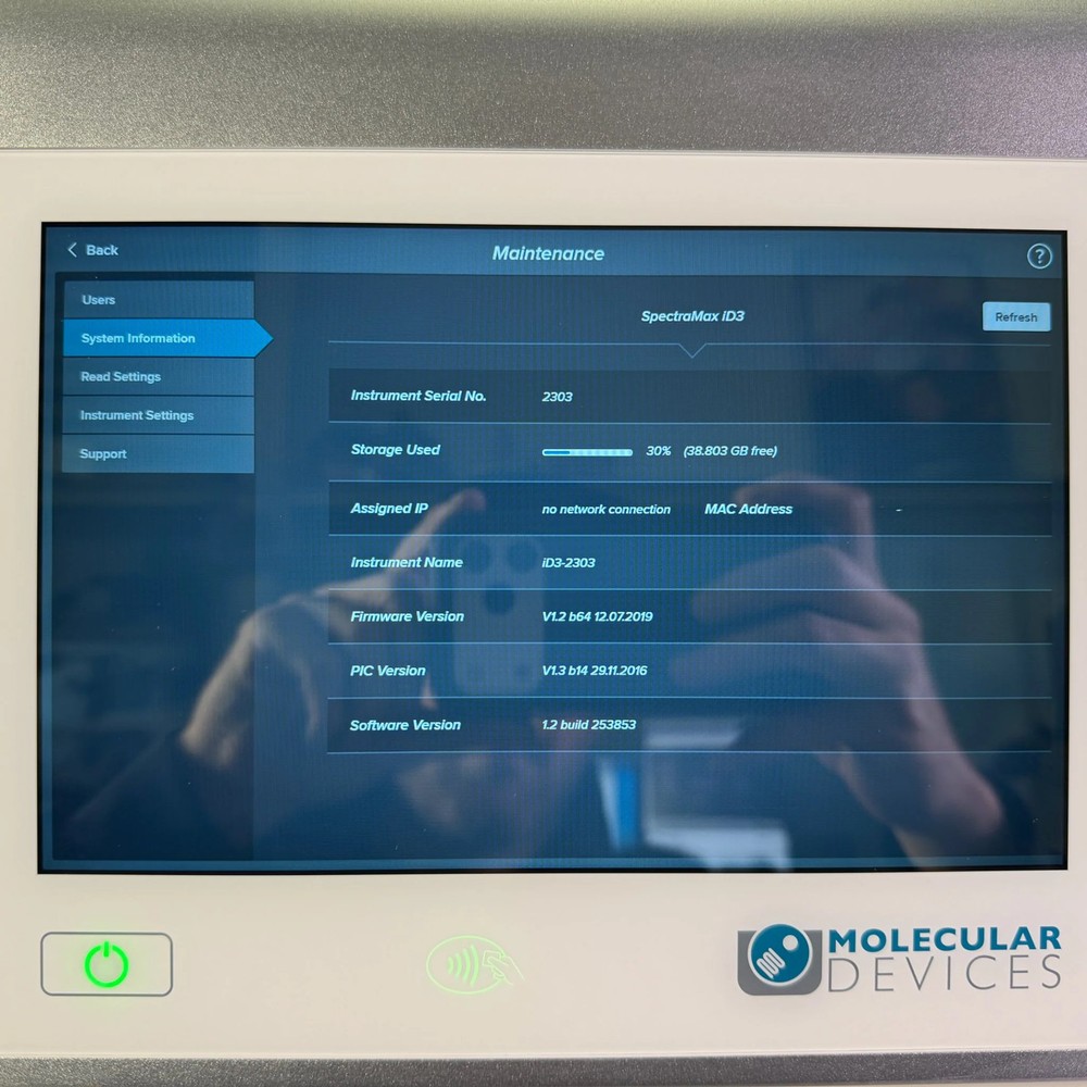 Molecular Devices SpectraMax iD3 Multi-Mode Microplate Reader - Warranty