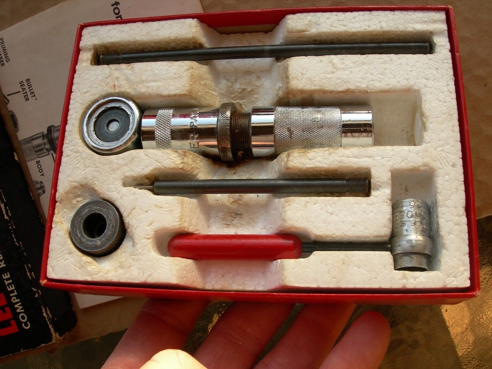 LEE Loader 225 Winchester Missing the load data sheet.