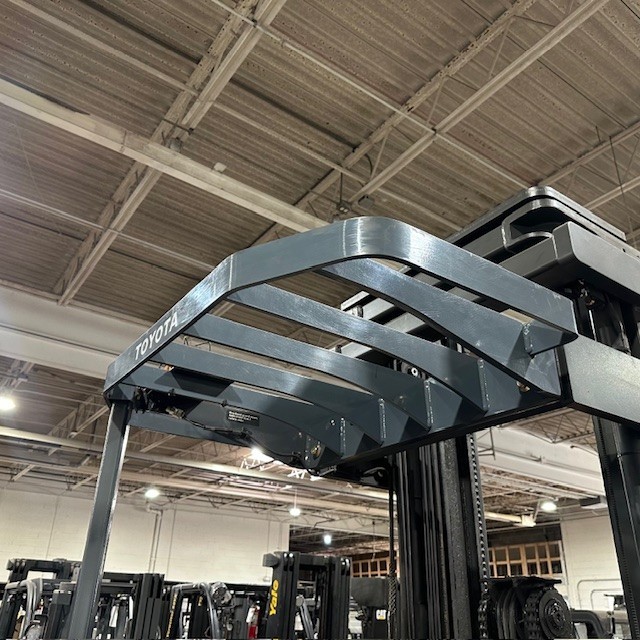 2019 Toyota 9BRU23 4500lb Used Reach Forklift Triple Mast Sideshift 4564 Hours