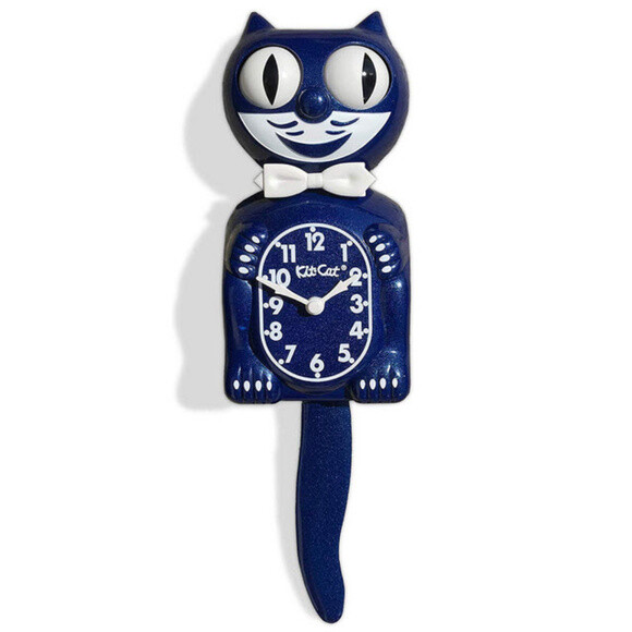 Limited Edition Galaxy Blue Kit-Cat Klock kat clock