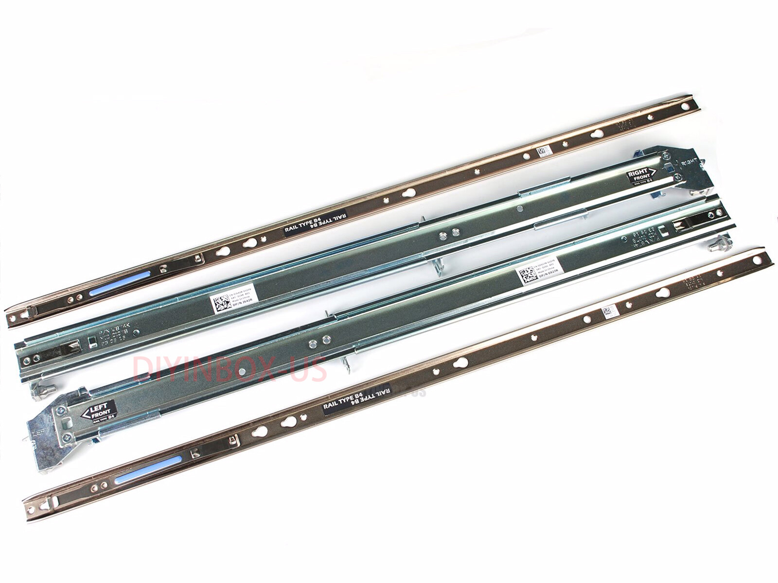 Dell H872R PowerEdge R510 R520 R720 R730 R730xd R540 R740 R740xd Static Rail Kit