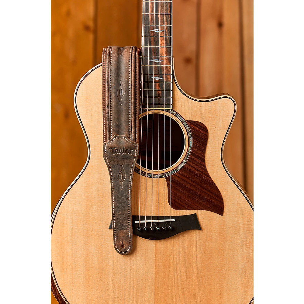 Taylor Element Strap, Distressed Leather Brown 2.5 in.